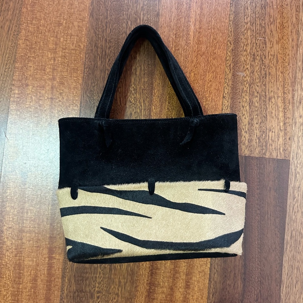 Zebra print sarah shaw handbags purse